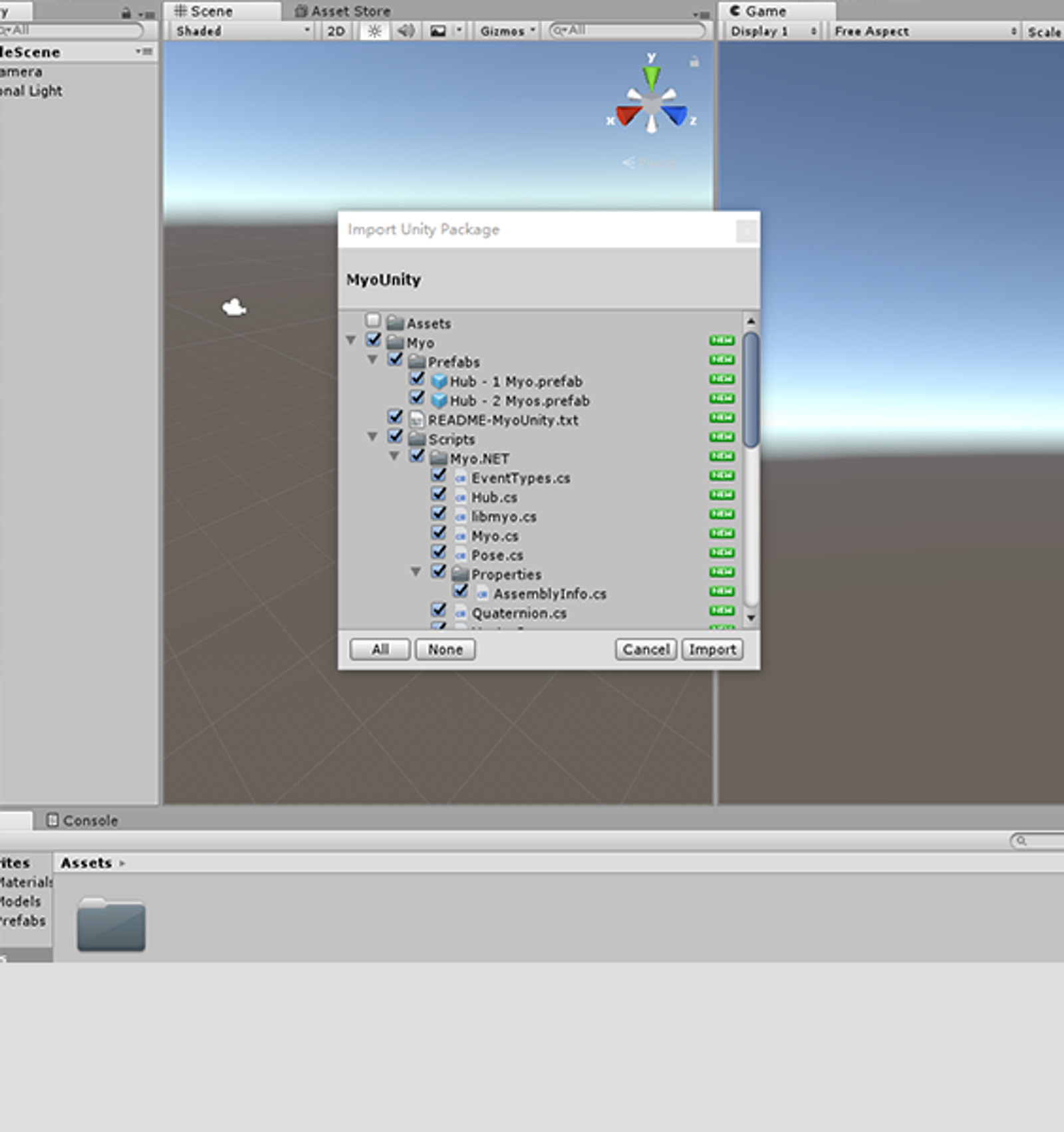 Unity+Myo(ジェスチャーを活用して牛乳を搾るゲームを作りました)