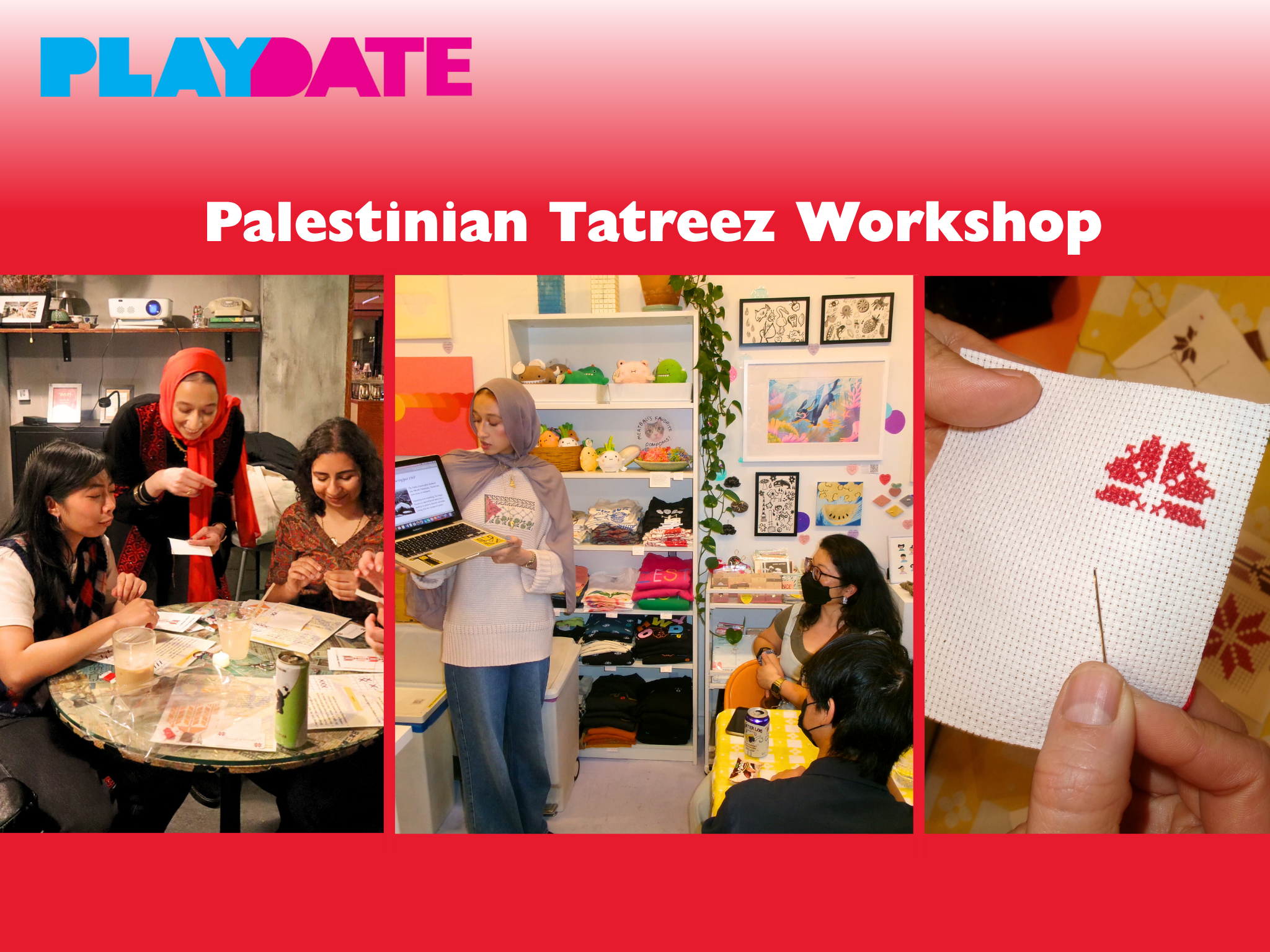 Thumbnail for Palestinian Tatreez Workshop