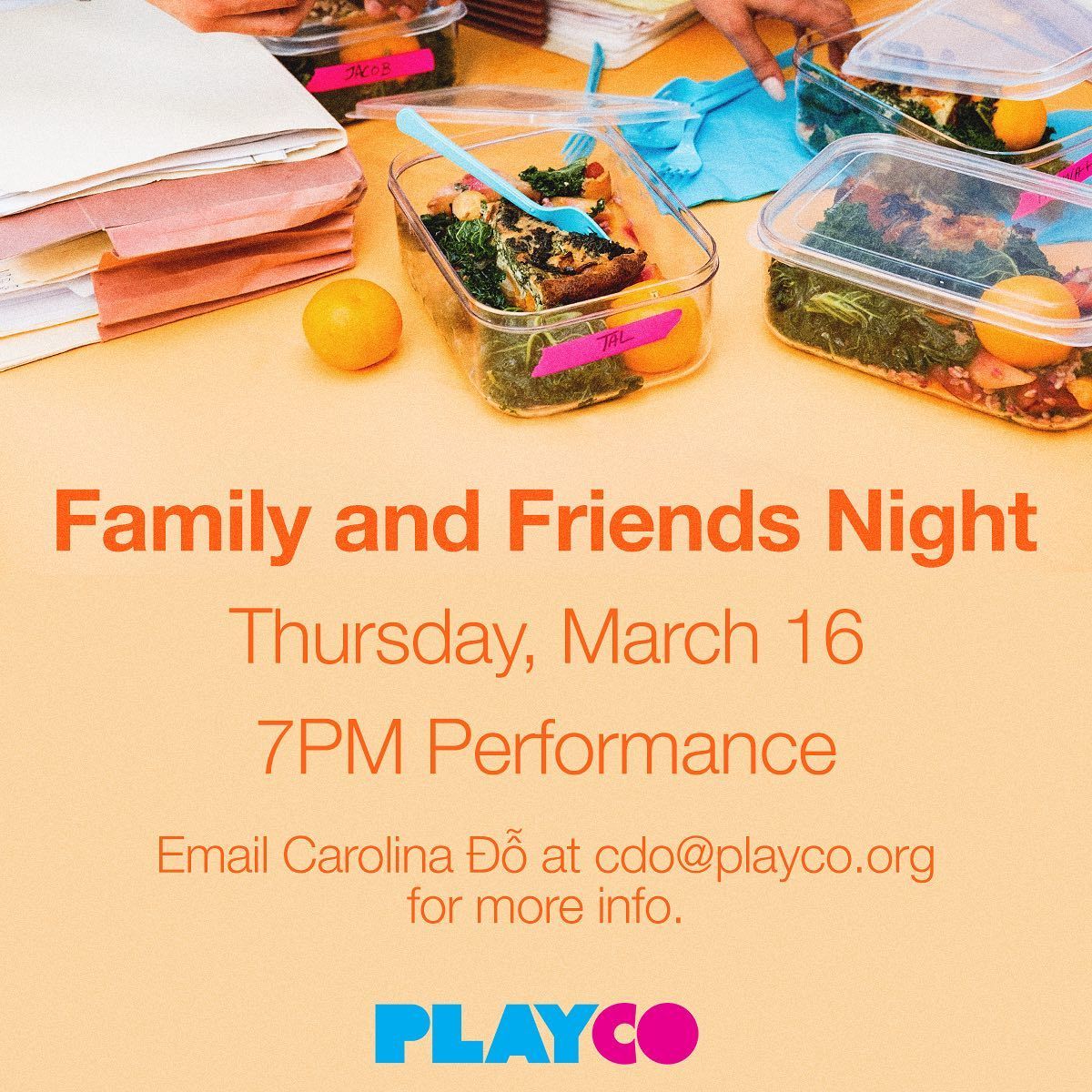 PlayCo Family and Friends Night