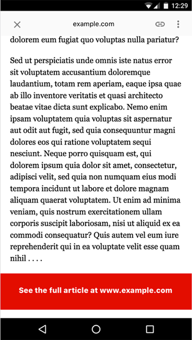 People are abusing the purpose of AMP content in order to gain ranking benefits.