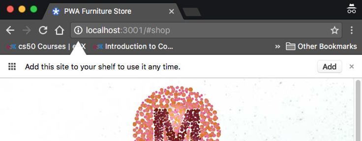 Add to Home - Google are now allowing users to get easy and quick access to manifest.