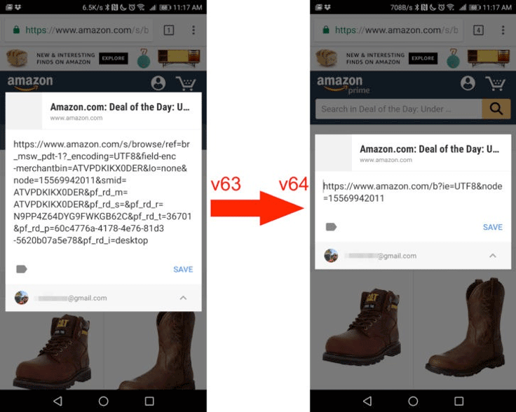 Android Police Chrome Shorten URL