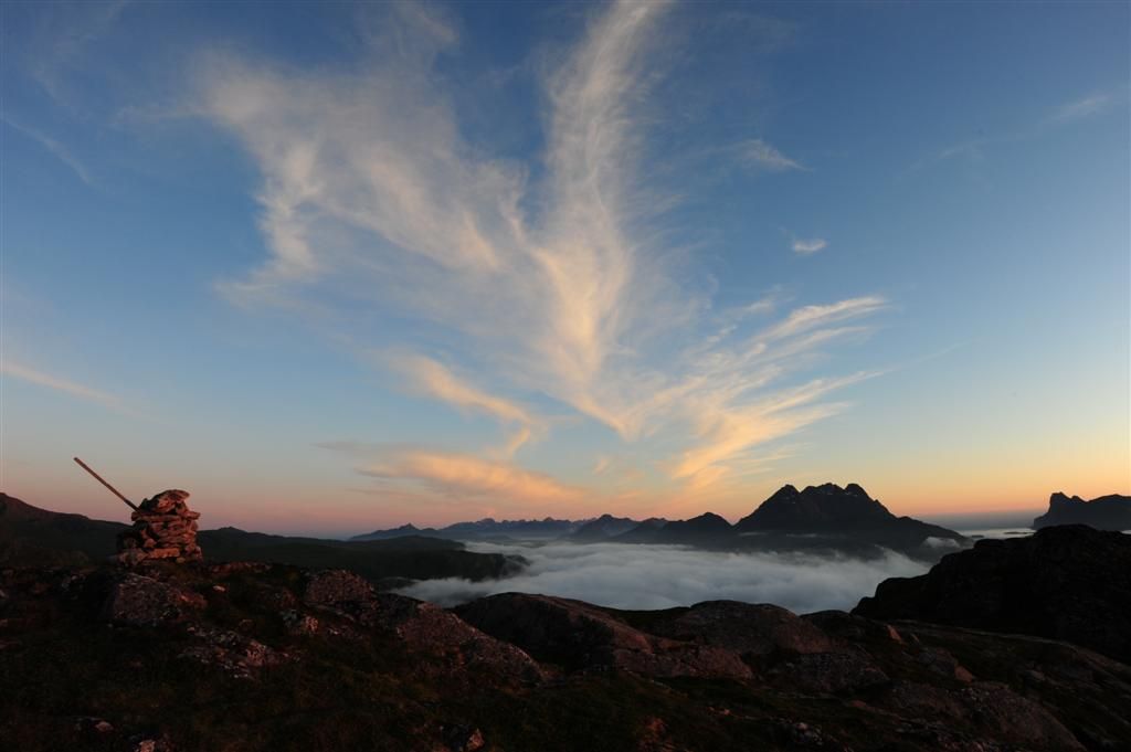 View from Handbergstind