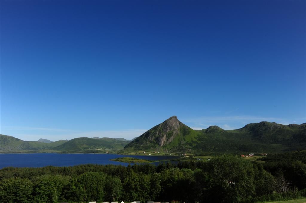 View from Borg cemetary