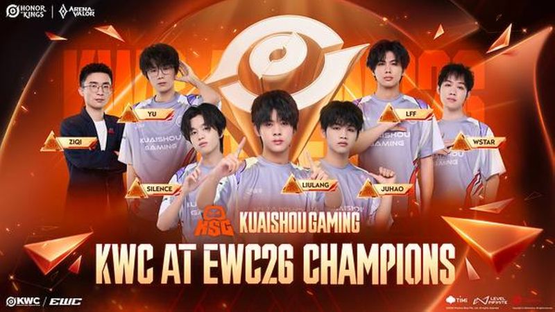 Kuaishou Gaming is your Honor of Kings EWC 2026 Champions
