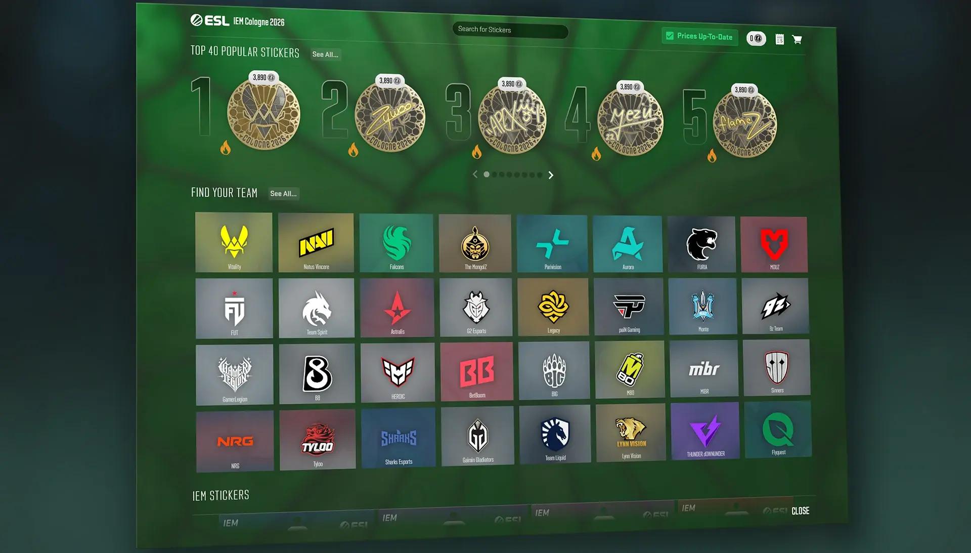 Valve Esports UMG