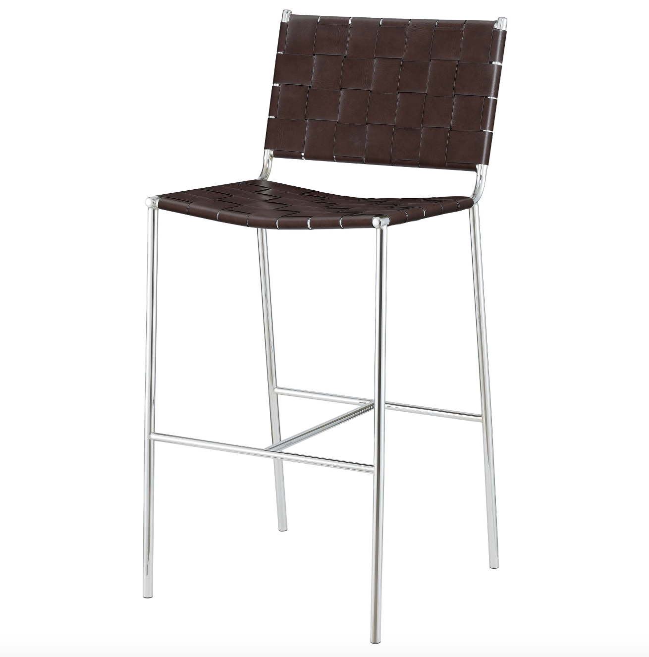 Adelaide Upholstered Bar Stool With Open Back