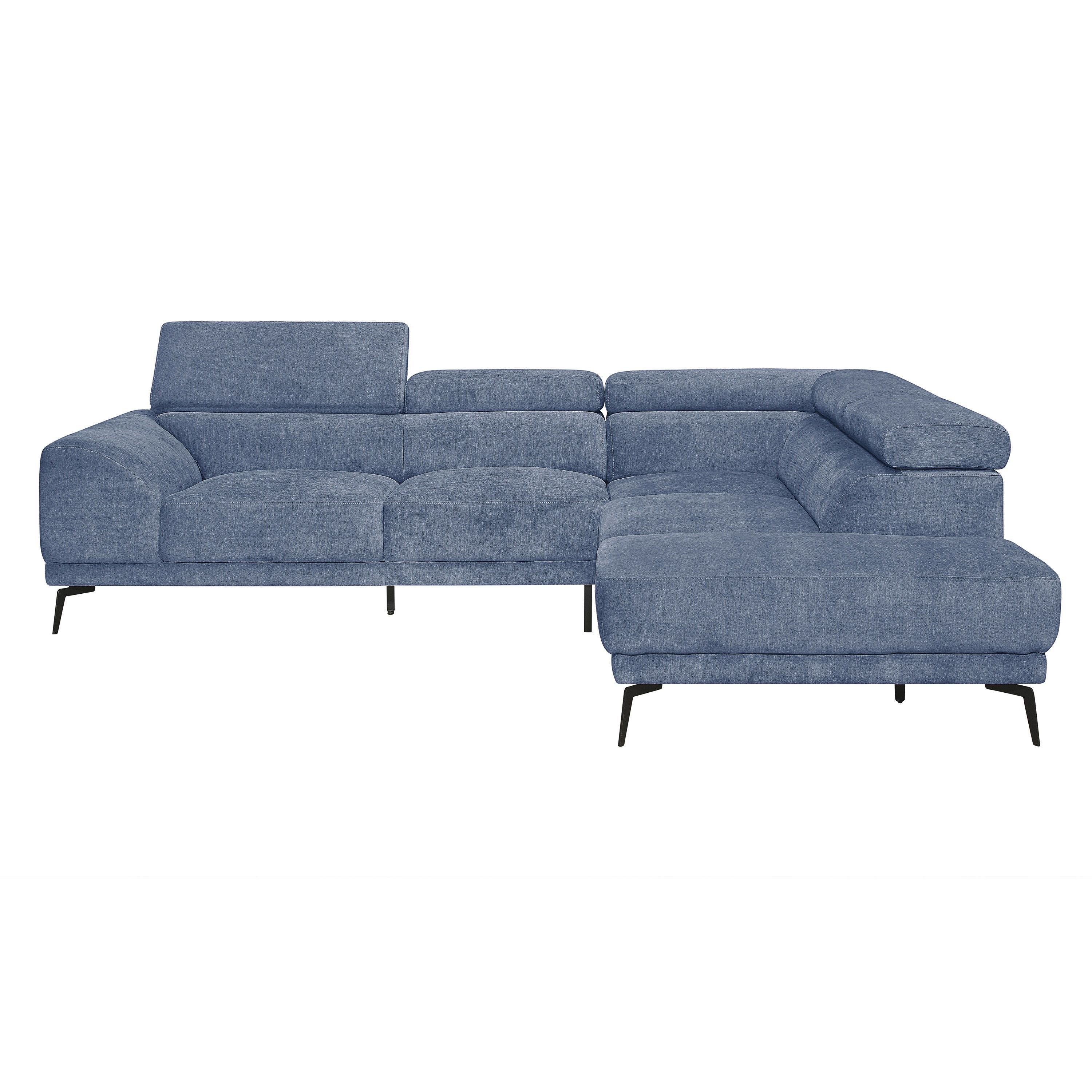 Main 2-Piece Sectional with Adjustable Headrests and Right Chaise image