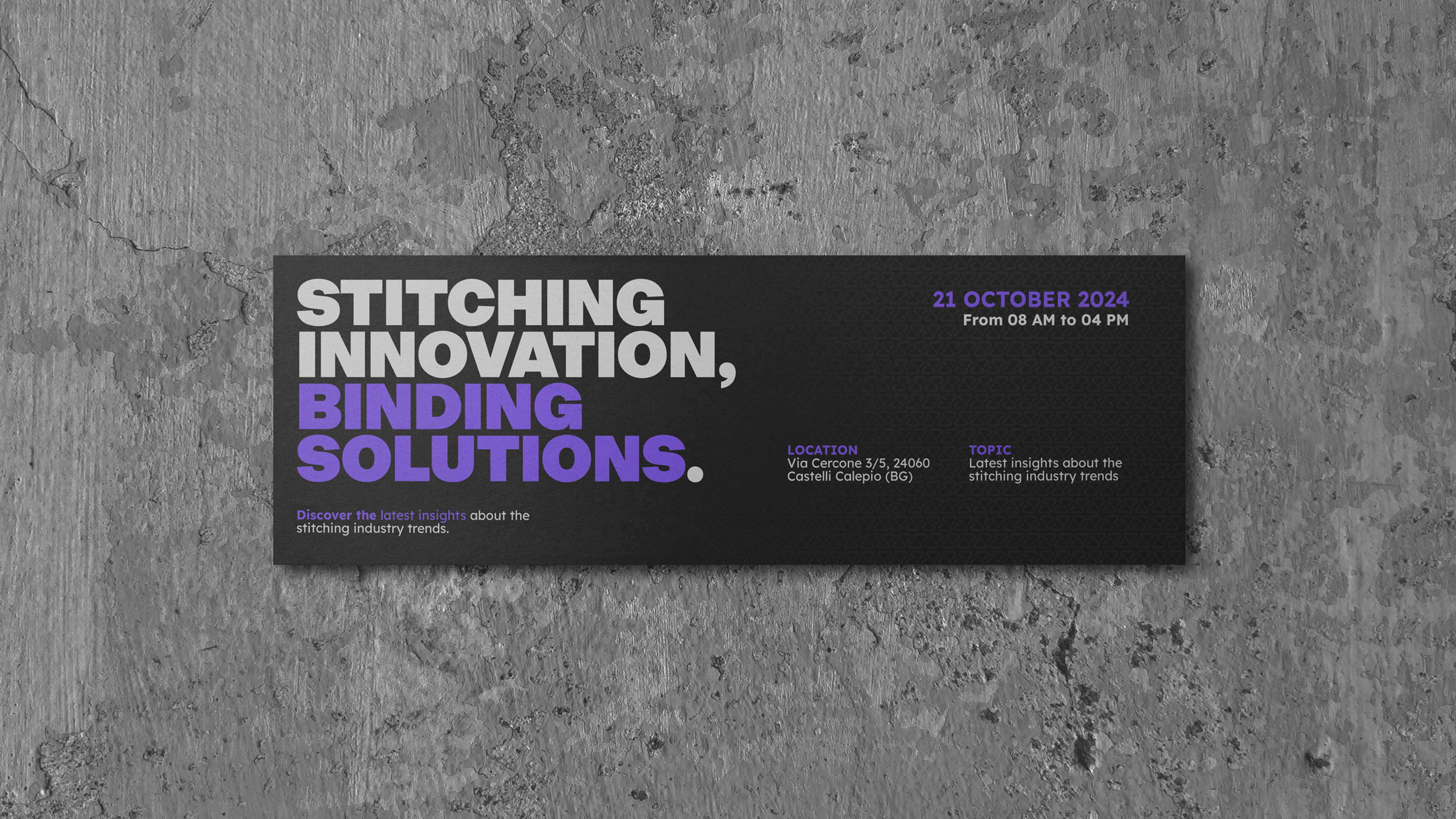 Ticket Mockup