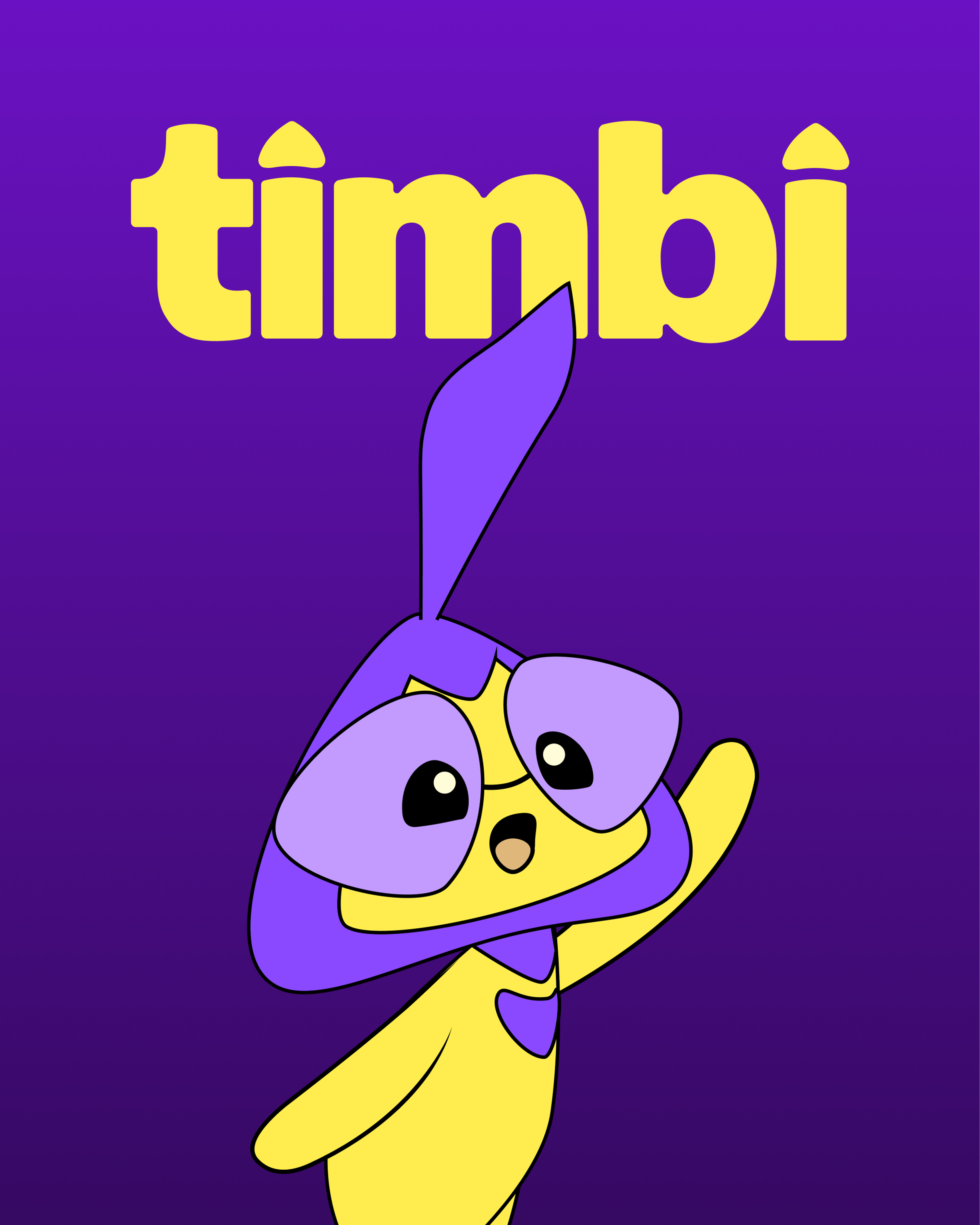 Timbi Logo & Mascot waving