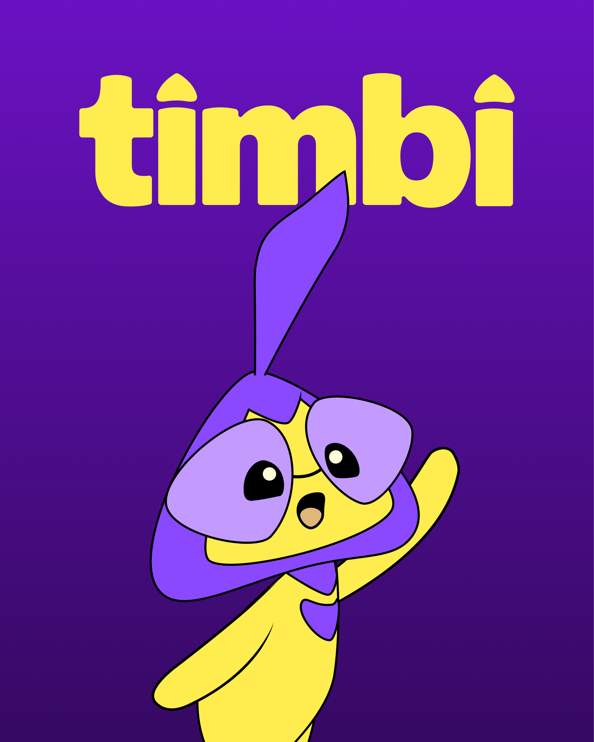 Timbi Logo & Mascot waving