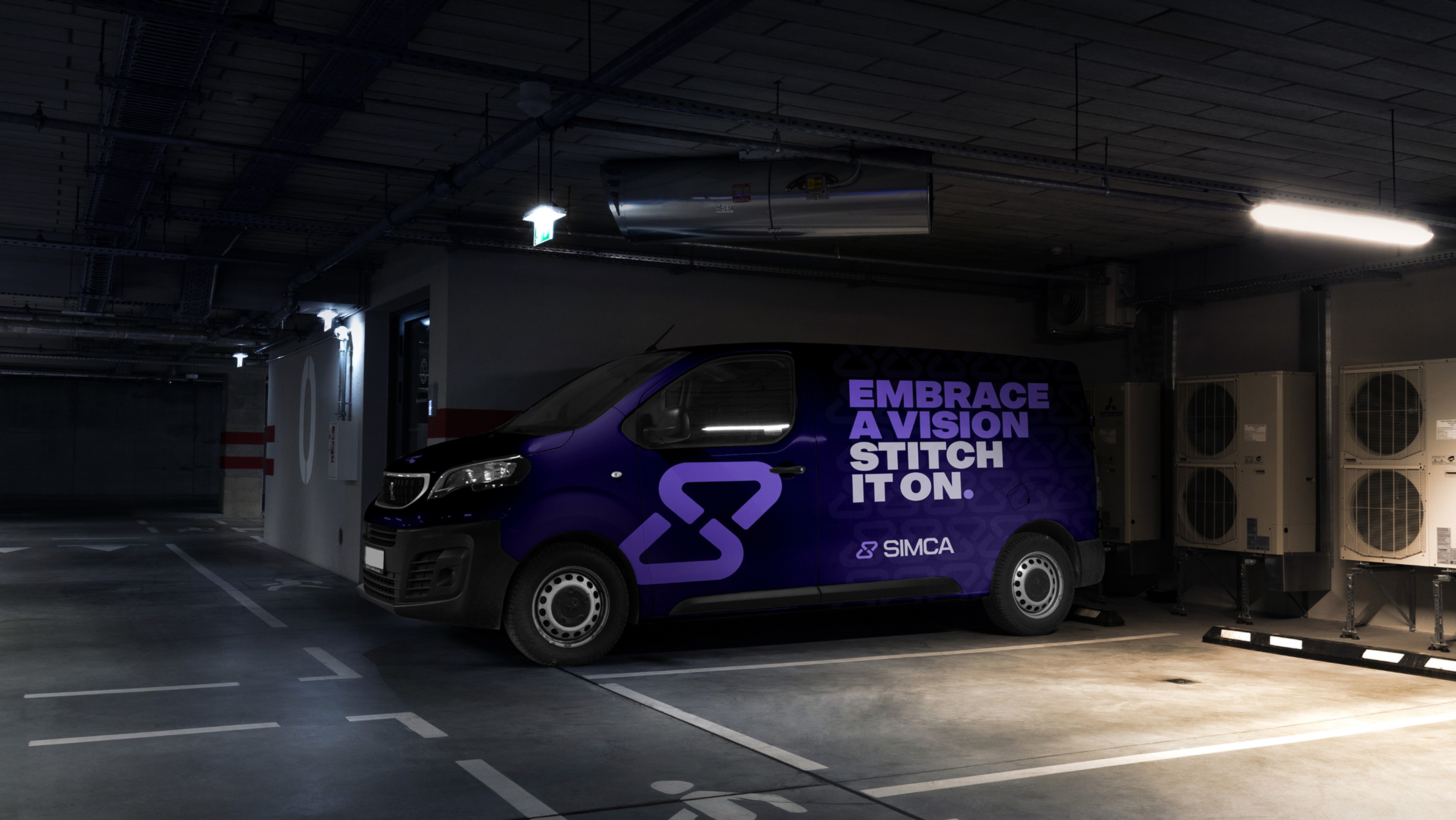 Work Car Mockup