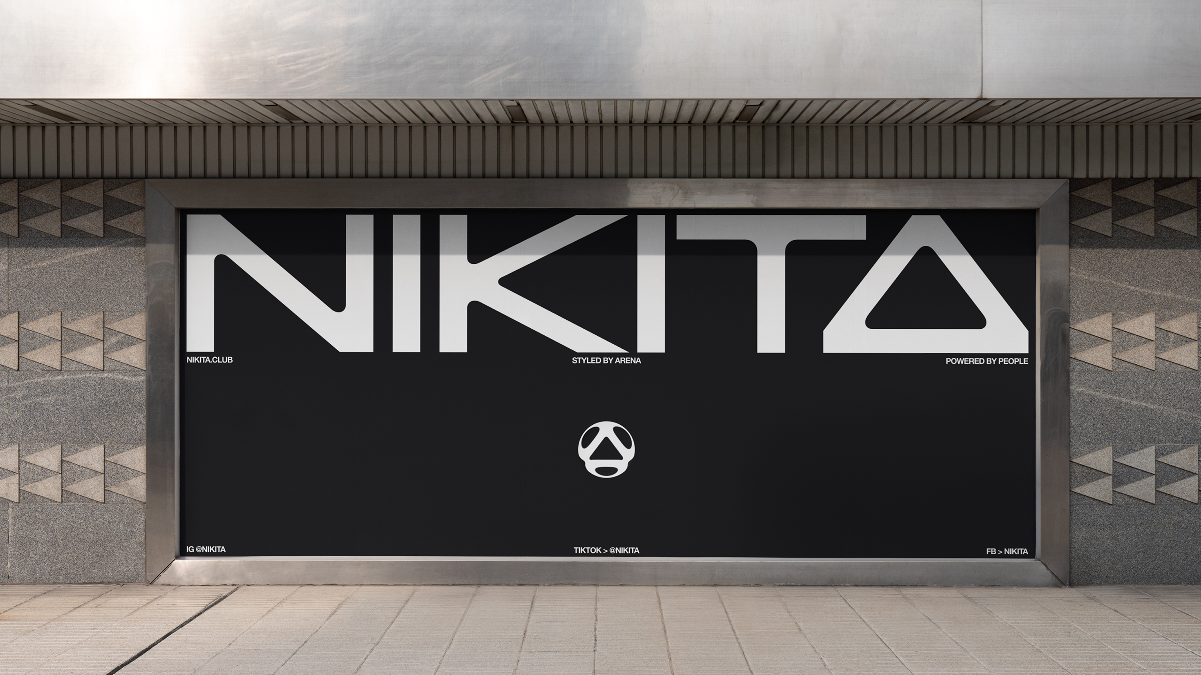 Nikita Club Entrance Design Mockup 