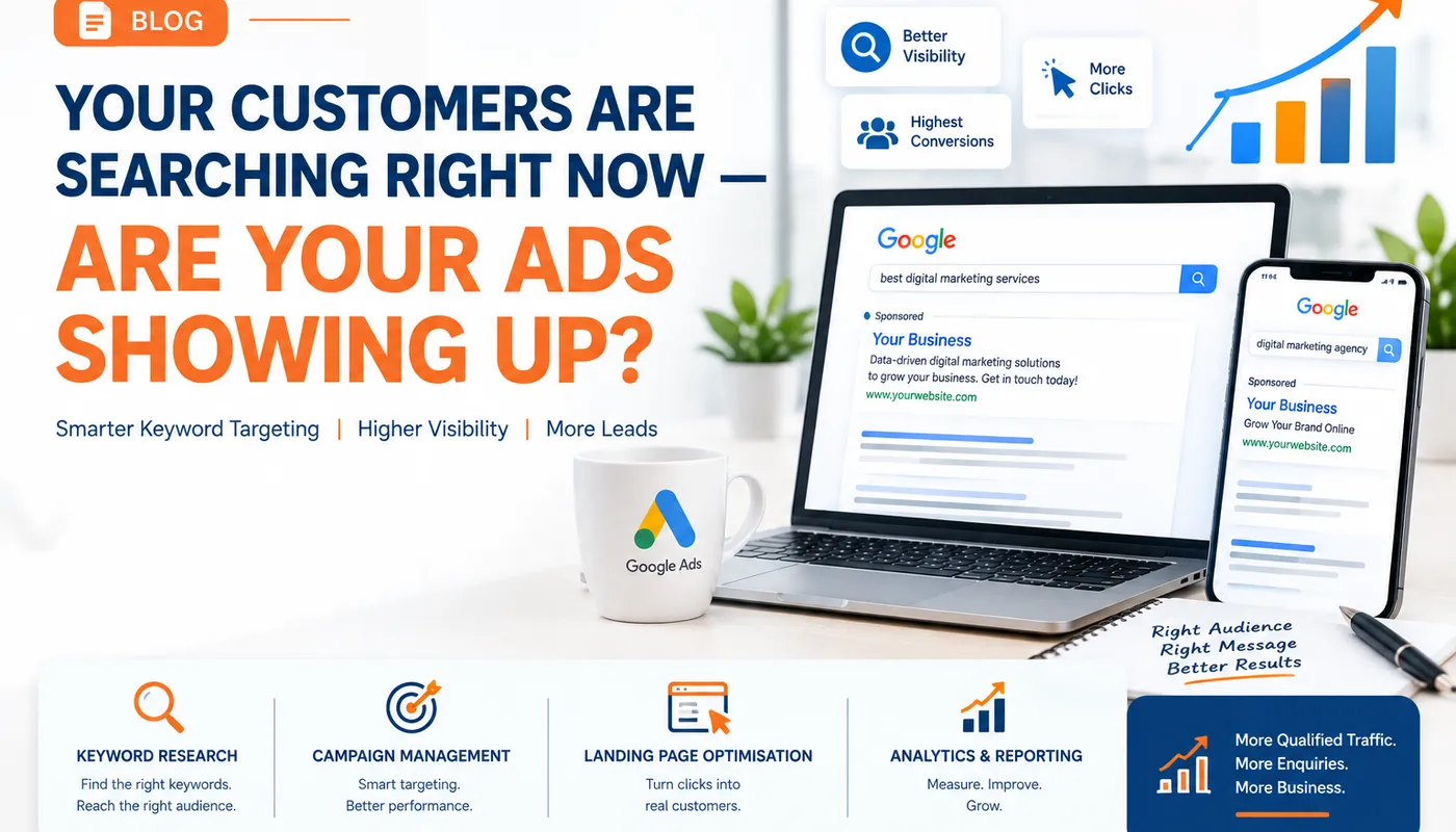 Your Customers Are Searching Right Now — Are Your Ads Showing Up?
