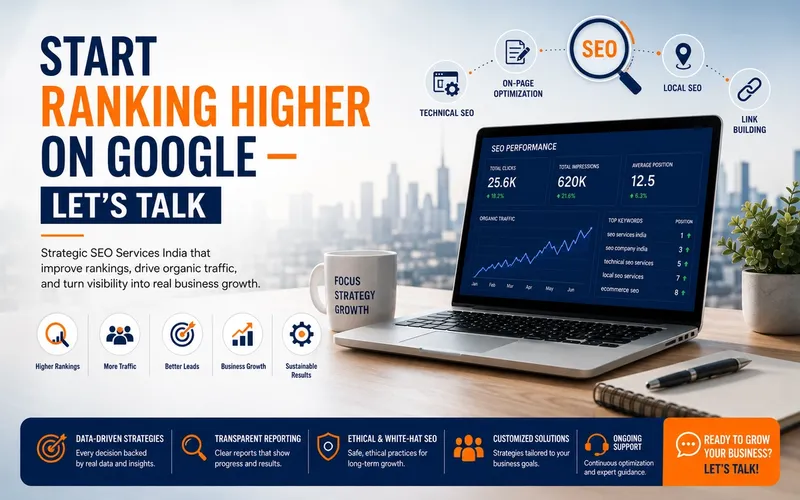 SEO Services India | Start Ranking Higher on Google