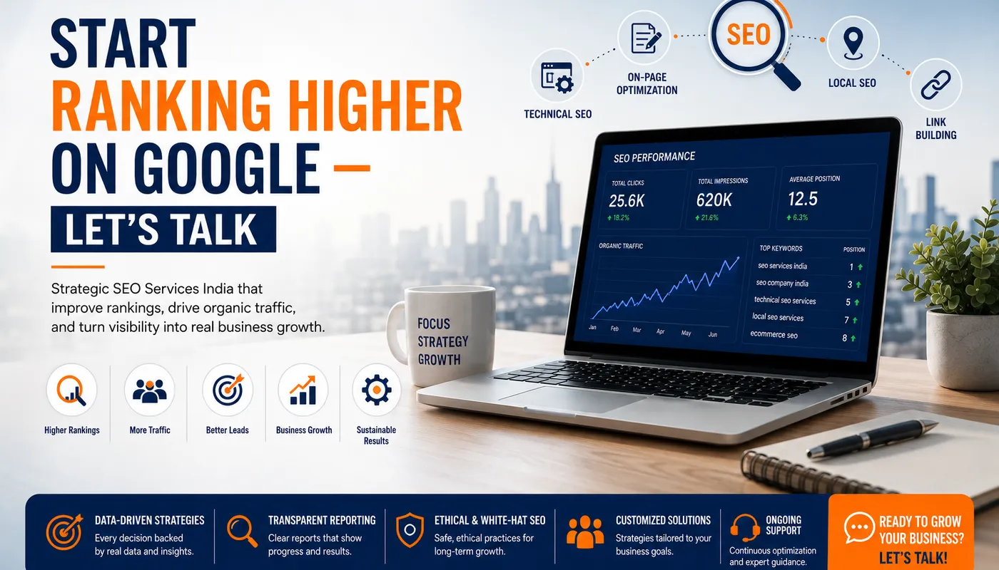 SEO Services India | Start Ranking Higher on Google