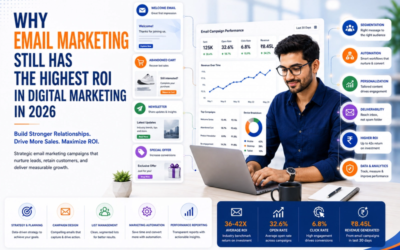 Why Email Marketing Still Has the Highest ROI in Digital Marketing | Primesource Email Marketing Campaign Services for Businesses India