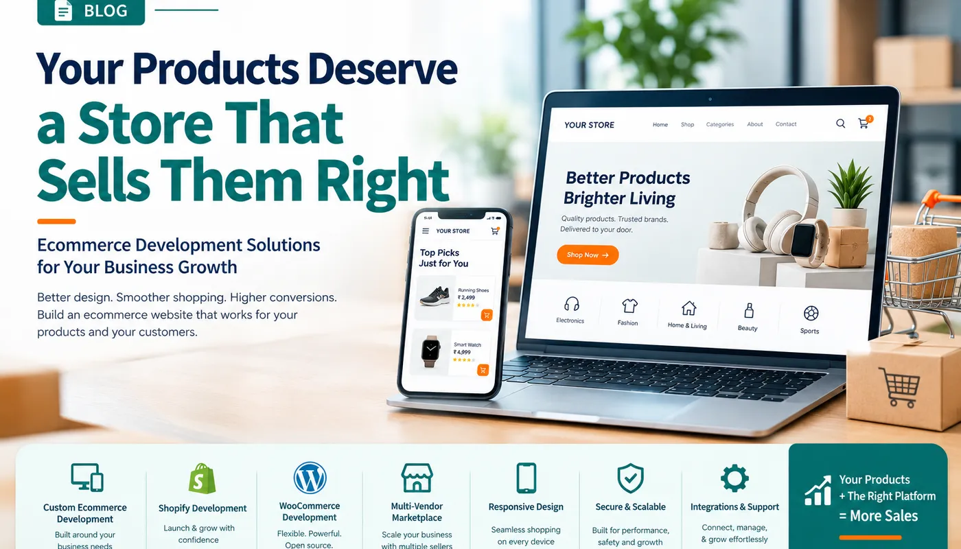 Ecommerce Development India | Build a Store That Sells