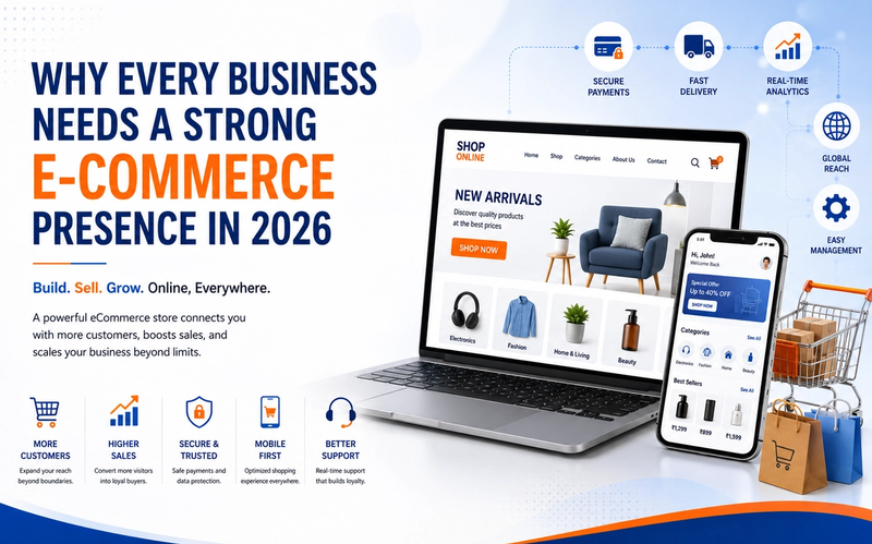 Why Every Business Needs a Strong E-Commerce Presence in 2026 — And How to Build One That Actually Works