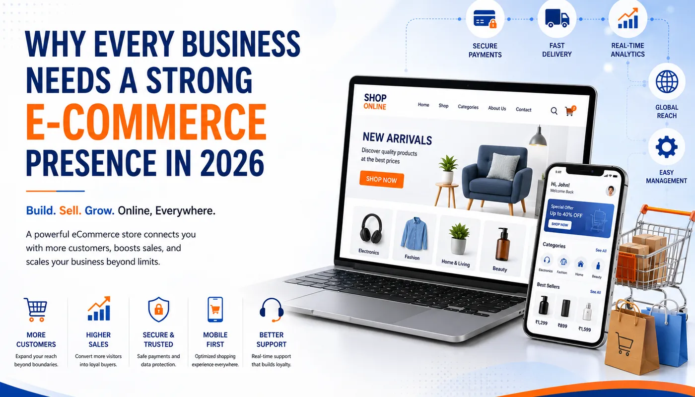 Why Every Business Needs a Strong E-Commerce Presence in 2026 — And How to Build One That Actually Works