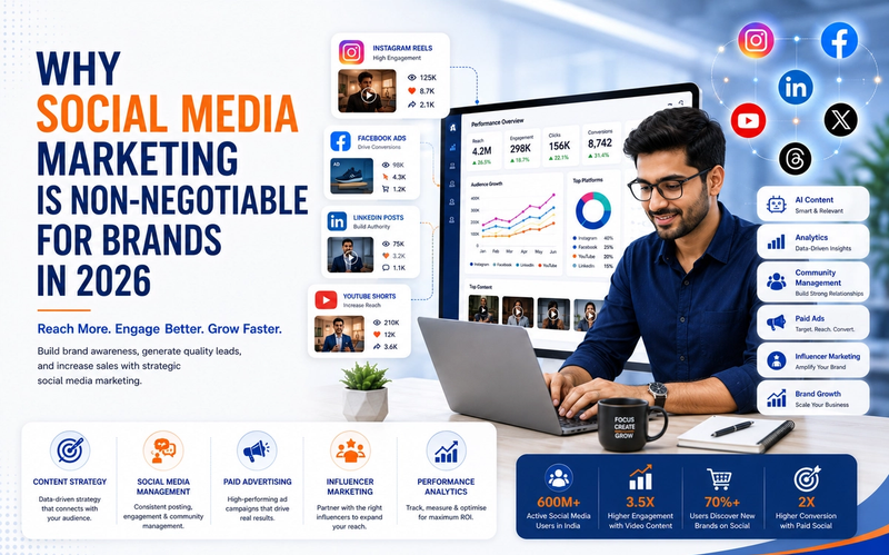 Why Social Media Marketing is Non-Negotiable for Brands in 2026 | Primesource Social Media Marketing Services for Brands India