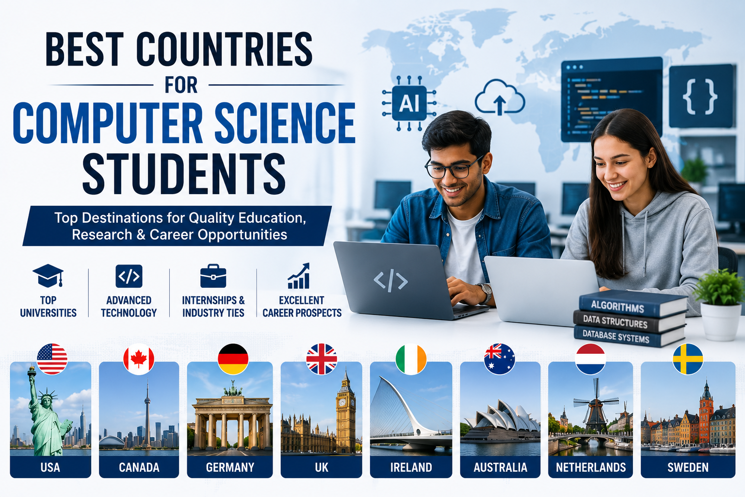 Best Countries for Computer Science Students (2026 Guide)
