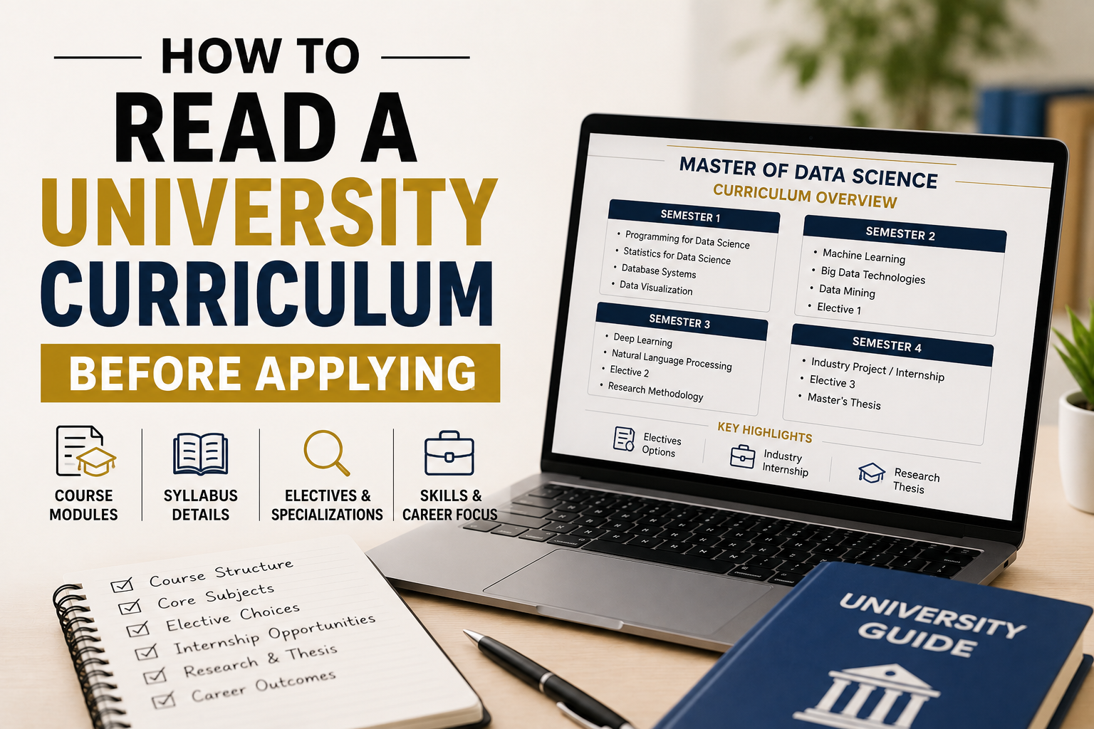 How to Read a University Curriculum Before Applying (2027 Guide)