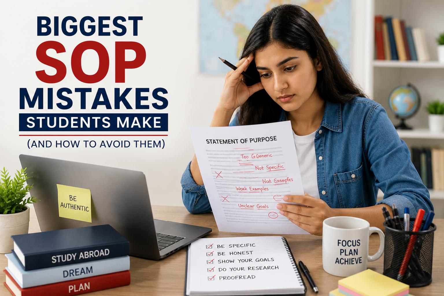 Biggest SOP Mistakes Students Make (And How to Avoid Them)