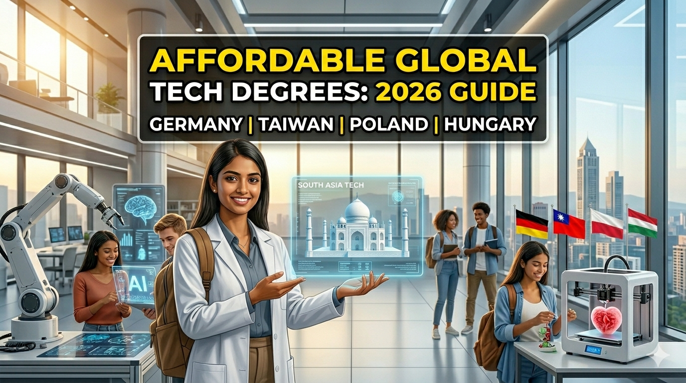 Cheapest Countries to Study Abroad for Indian Students (2026): A Complete Guide to Affordable Global Education