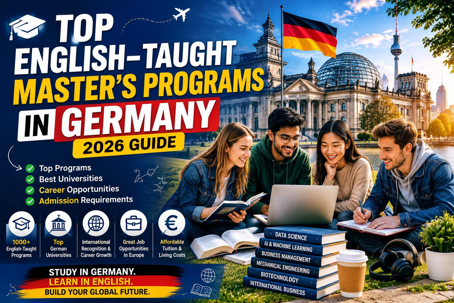 Top English-Taught Master's Programs in Germany (2026 Guide)