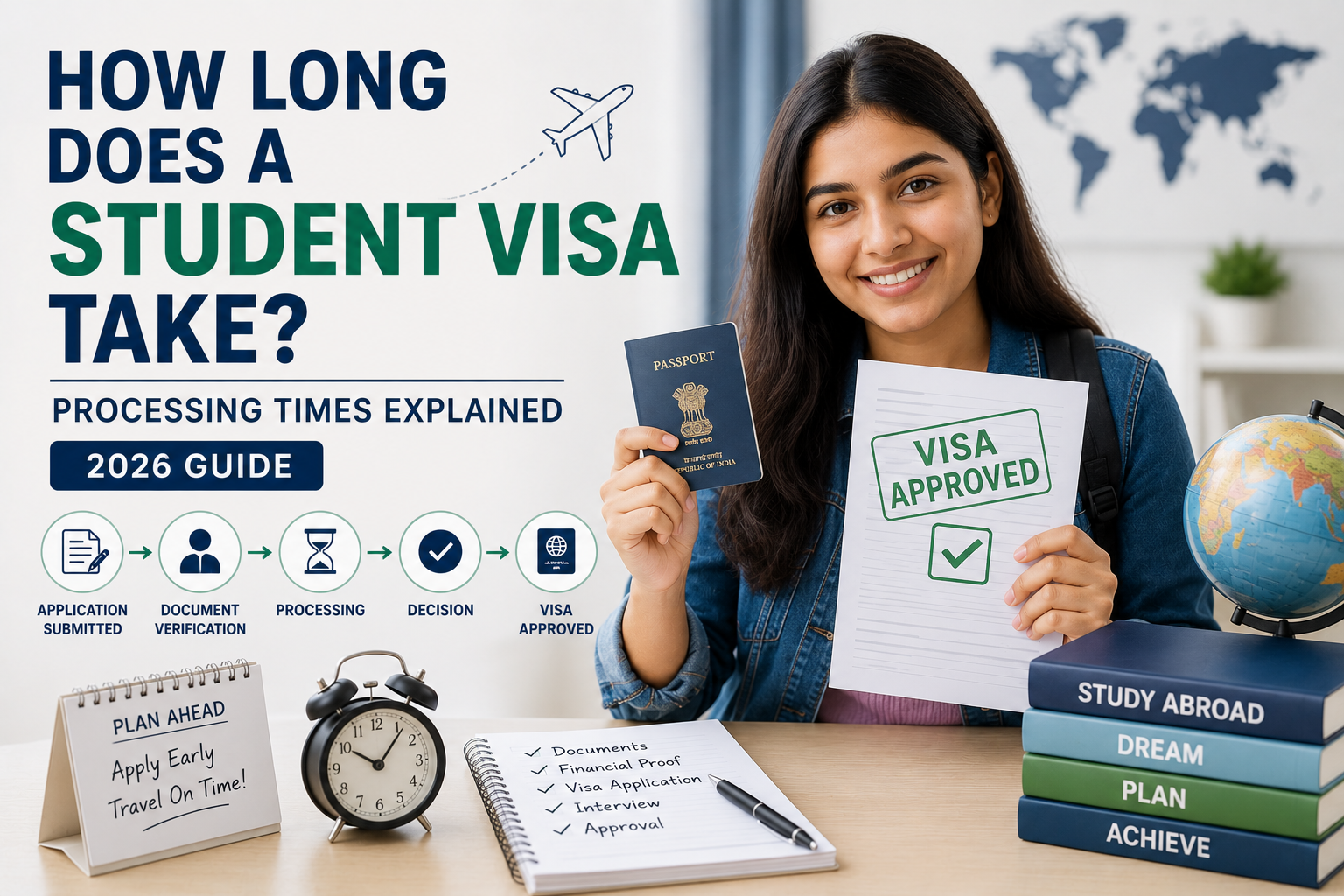 How Long Does a Student Visa Take? Processing Times Explained (2026 Guide)