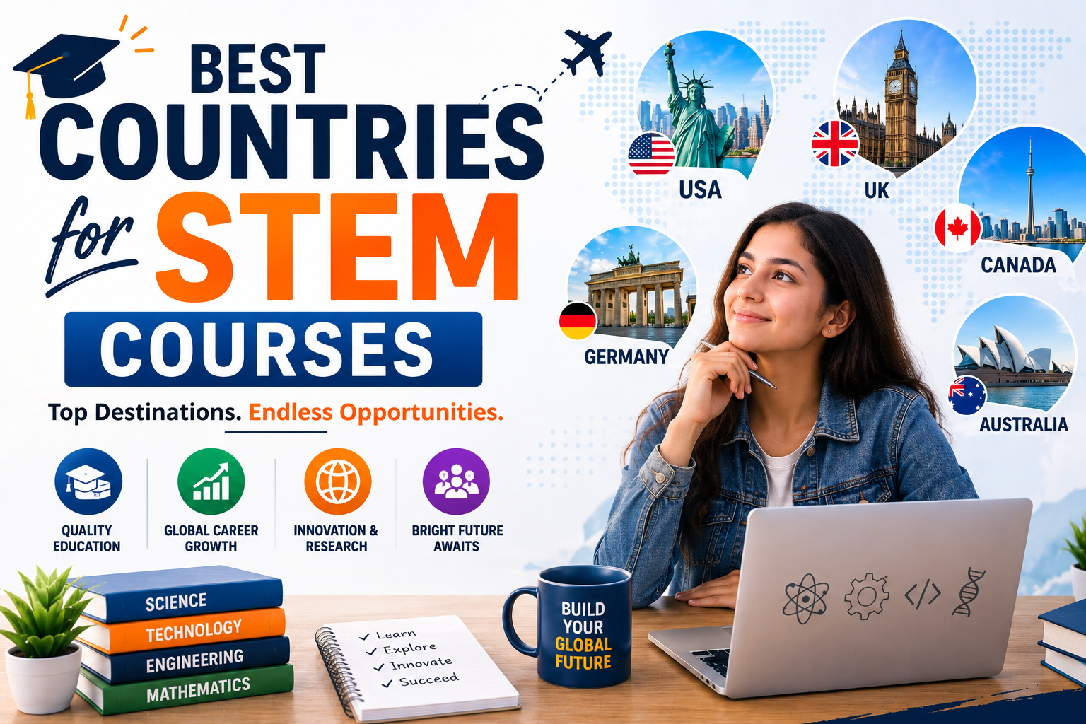 Best Countries for STEM Courses in 2026