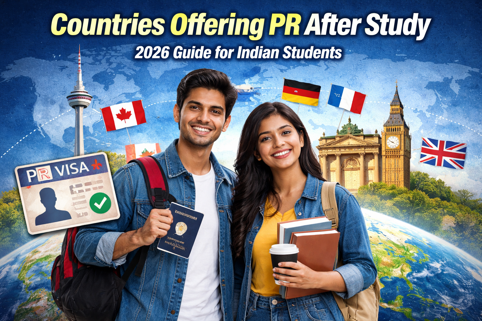 Countries Offering PR After Study – 2026 Guide for Indian Students