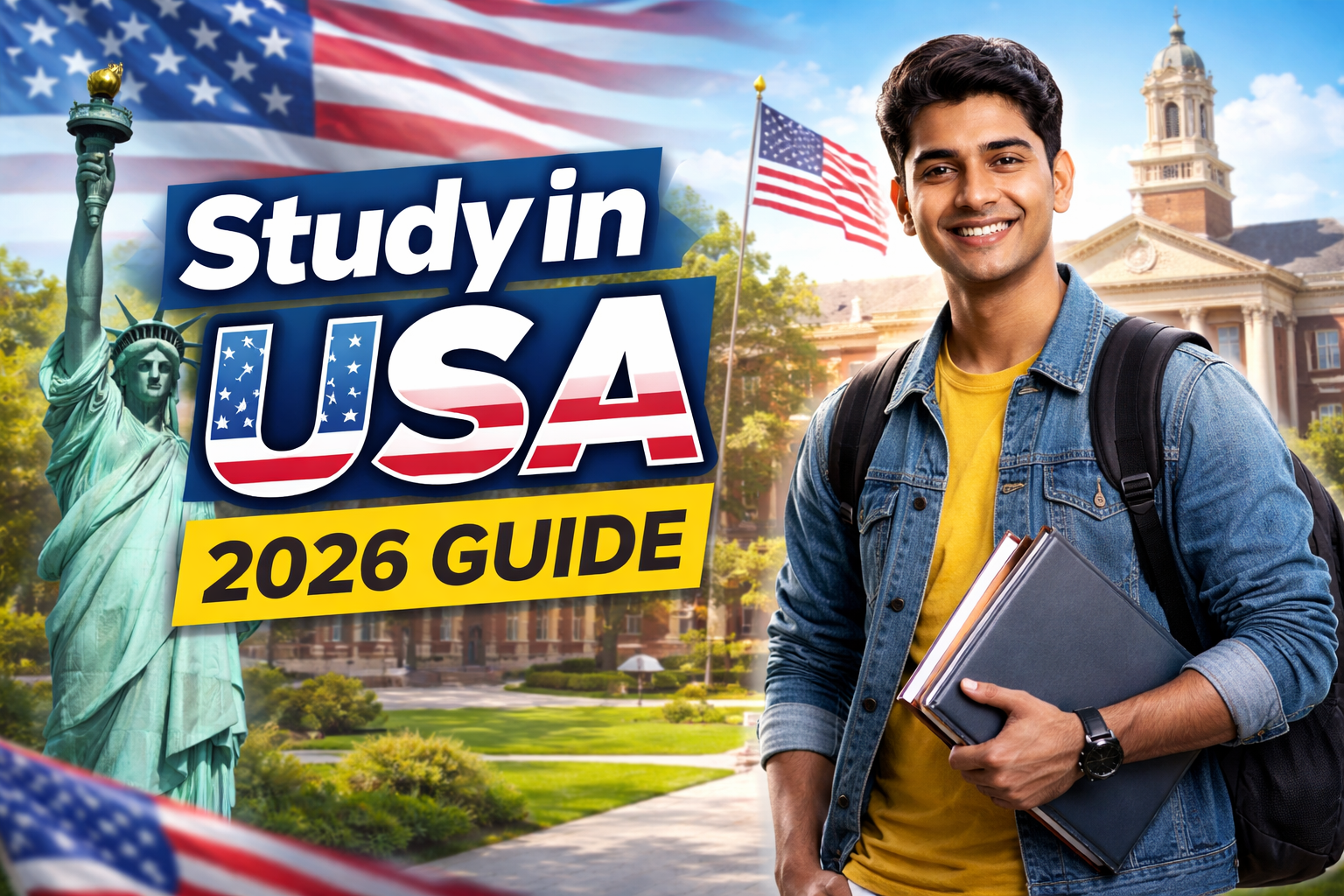 Study in USA – Complete Admission Guide 2026 for Indian Students