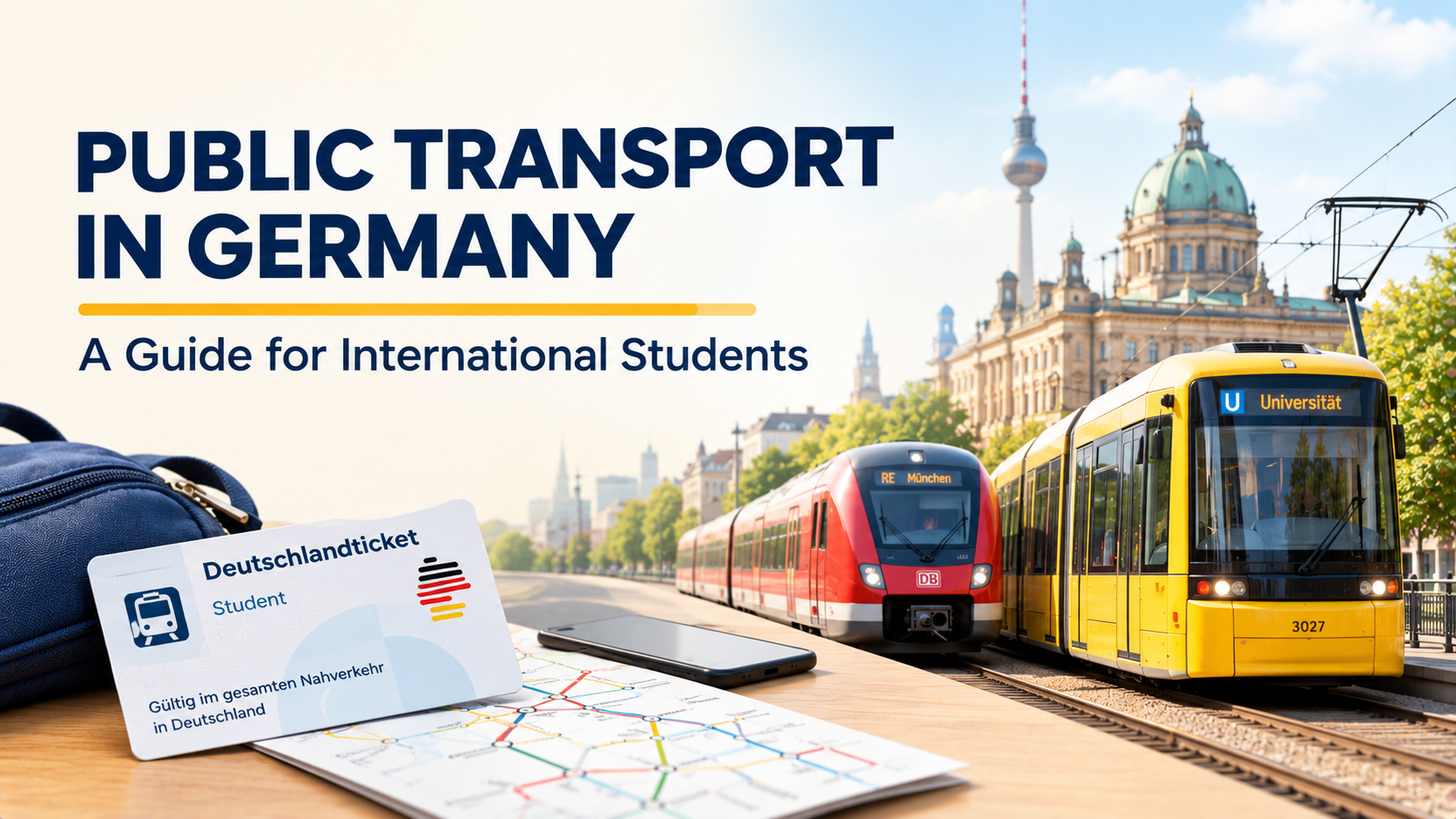 Public Transport in Germany for International Students: A Complete Guide for 2027