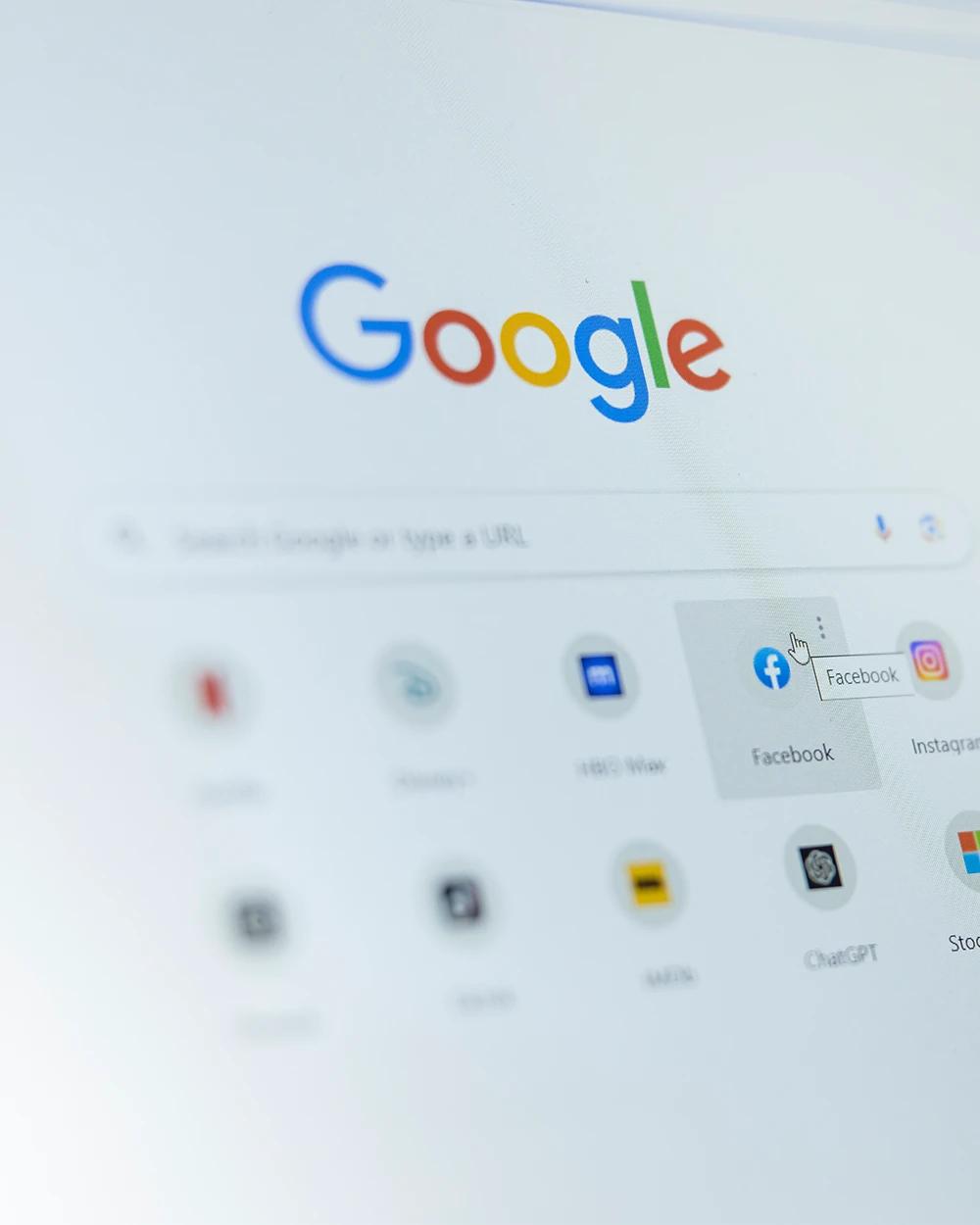 Google home page