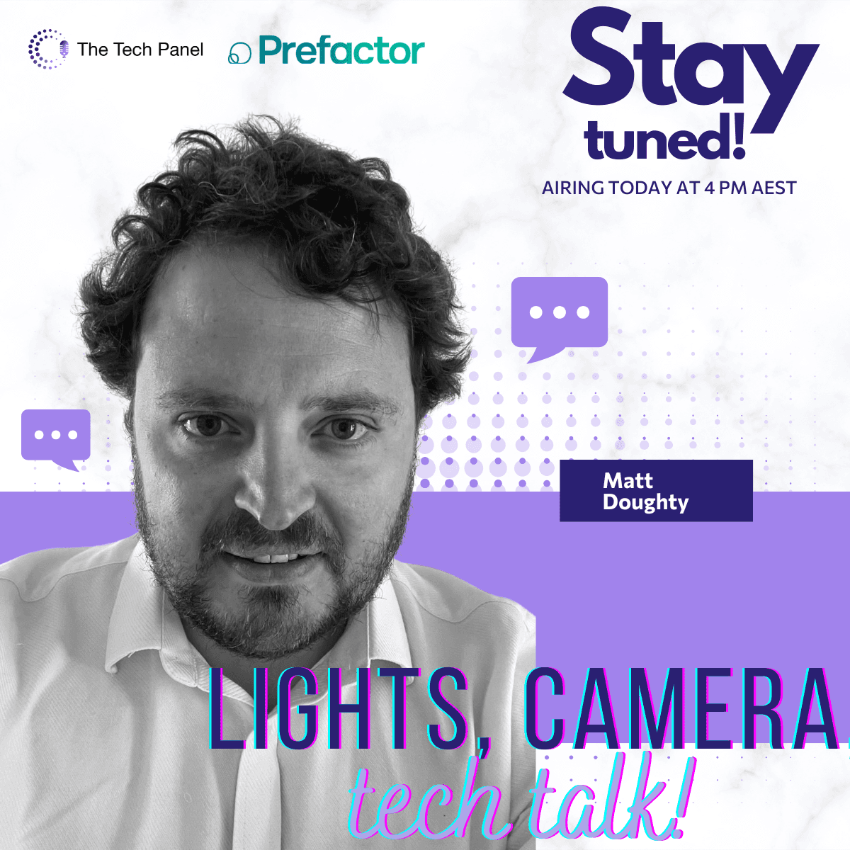 Our CEO, Matt, speaks to James and Sarah on TheTechPanel.com about the Prefactor journey