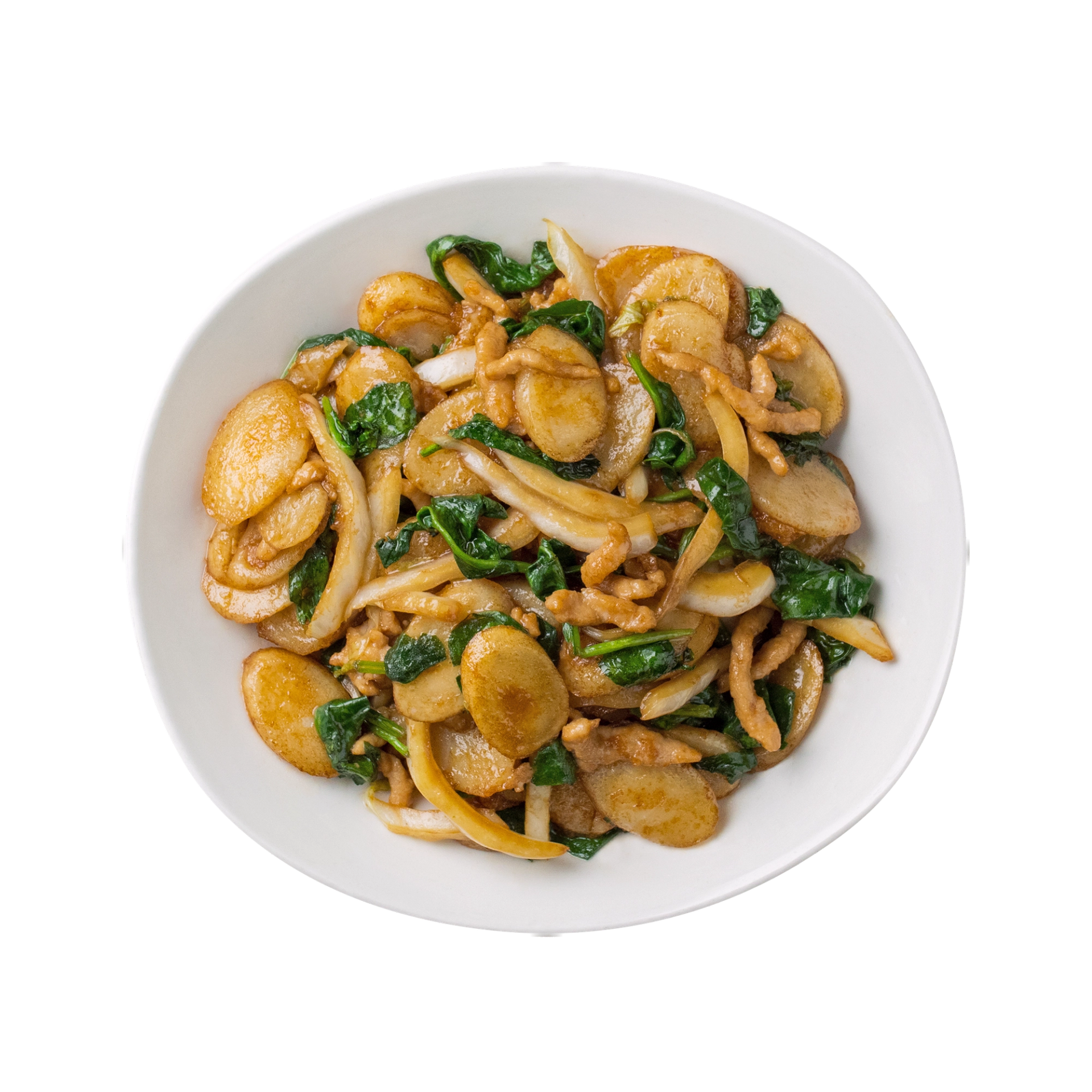 Shanghai Rice Cakes with Shredded Kurobuta Pork Din Tai Fung