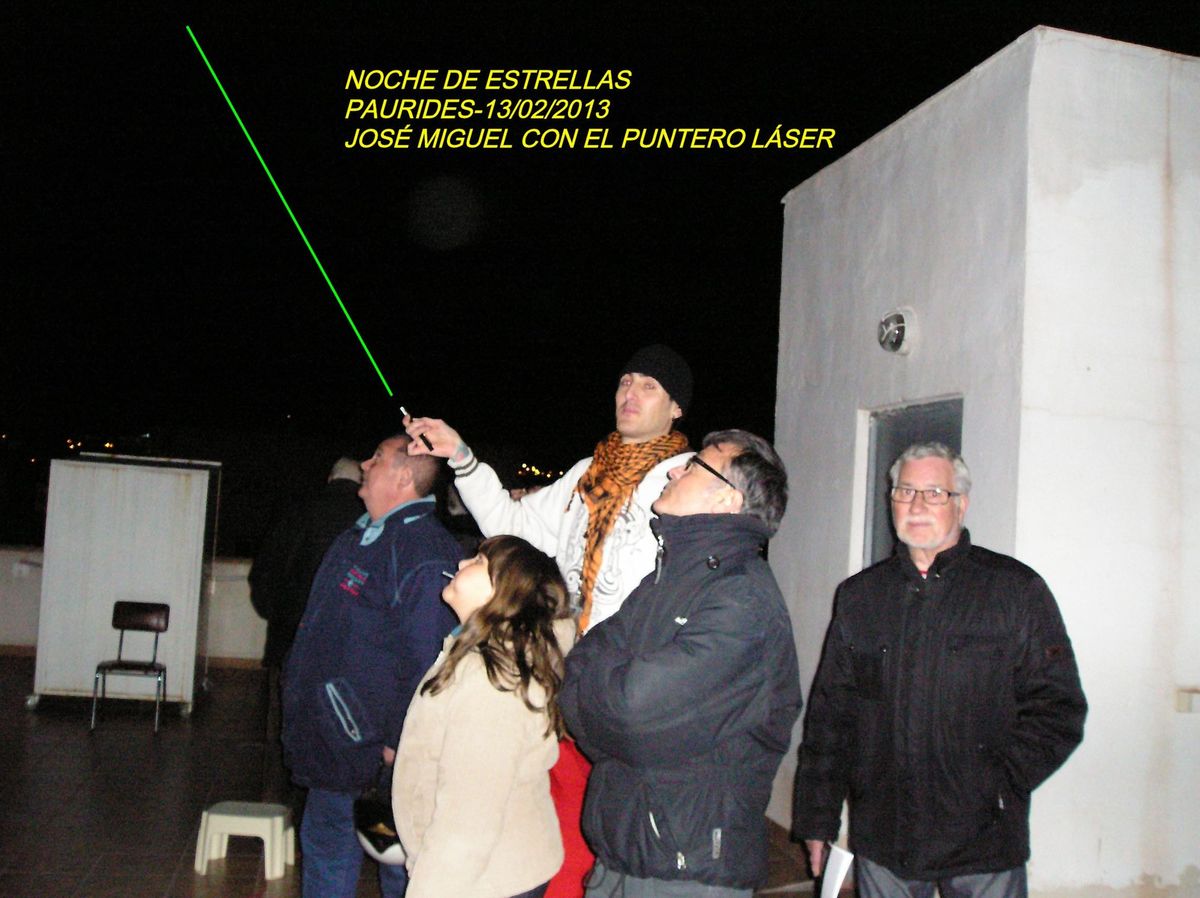 Fotografía de la actividad: Noche de estrellas en Paurides.