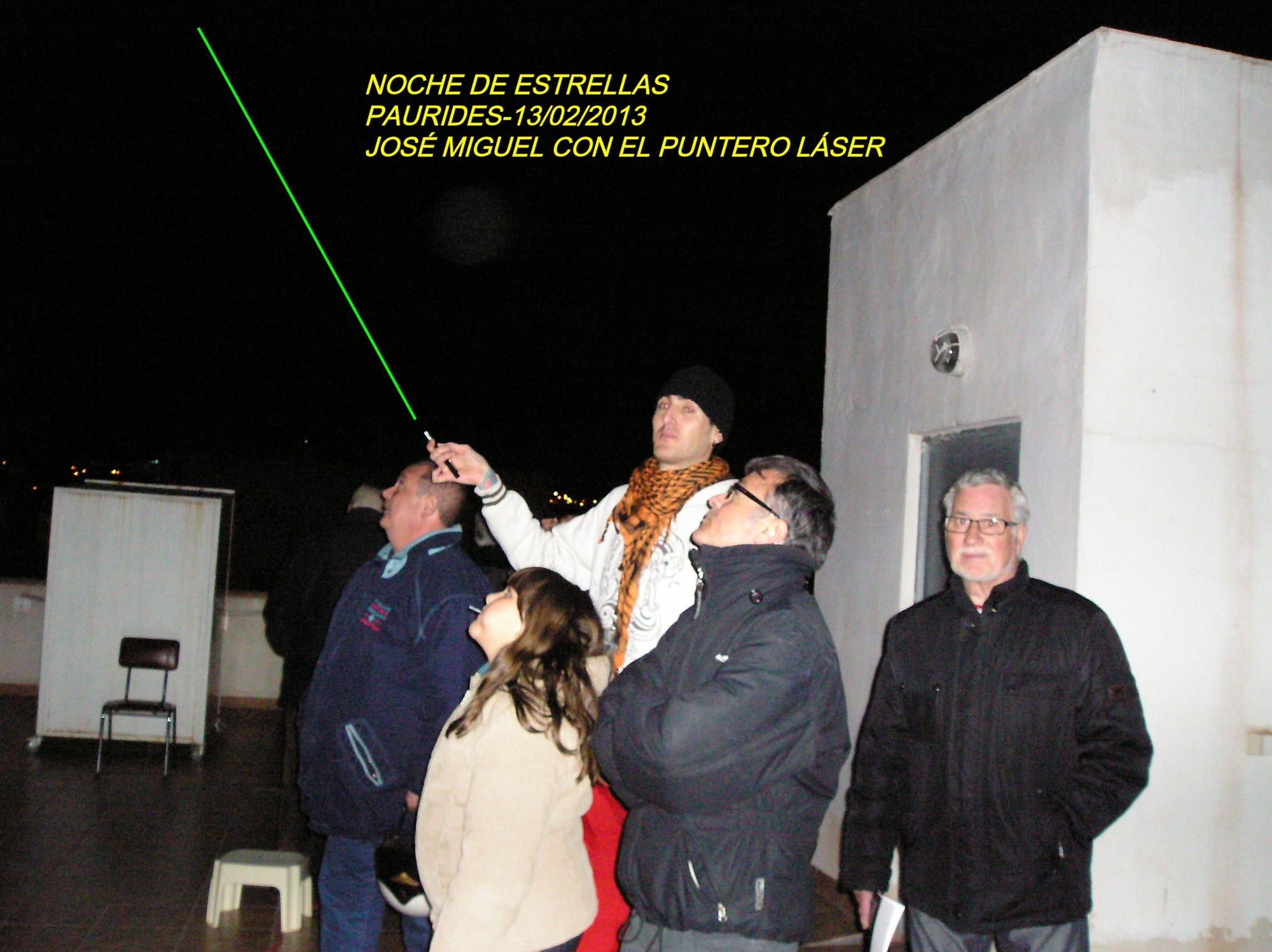 Fotografía de la actividad: Noche de estrellas en Paurides.