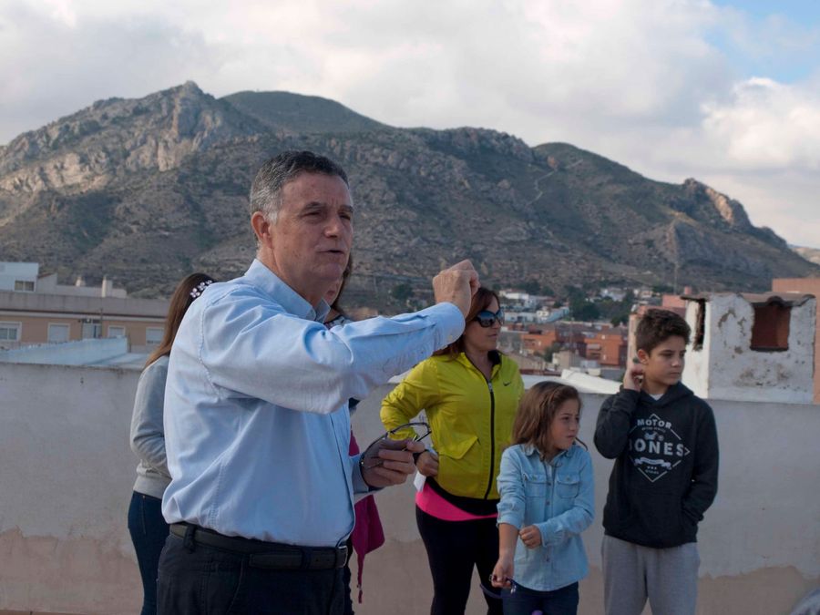 Fotografía de la actividad: OBSERVACIÓN DE LA ACTIVIDAD SOLAR (10)