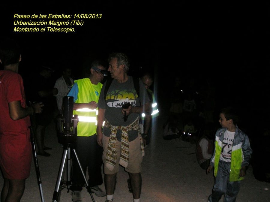 Fotografía de la actividad: Paseo bajo las estrellas en El Maigmó (2)