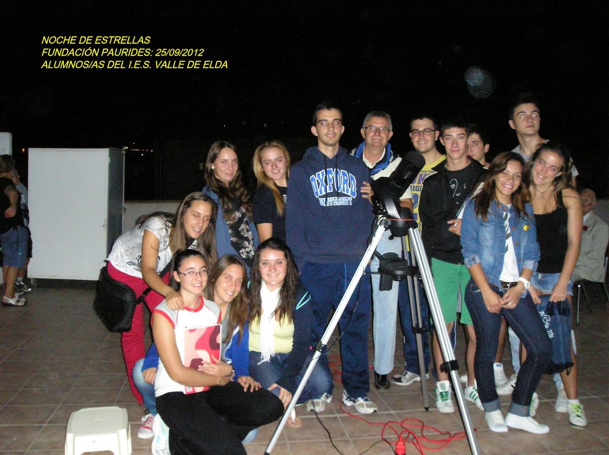 Fotografía de la actividad: Noche de Estrellas