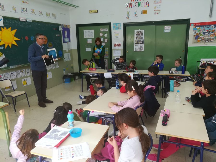 Fotografía de la actividad: Colaboración Colegio Rural de Hondón de los Frailes (2)