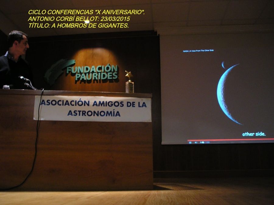 Fotografía de la actividad: Conferencia de Antonio Corbí: 23/03/2015 (2)
