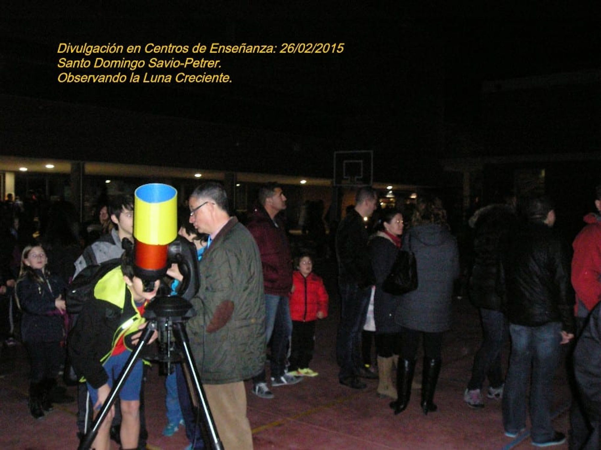 Fotografía de la actividad: Colaboración con el Colegio Santo Domingo Savio de Petrer