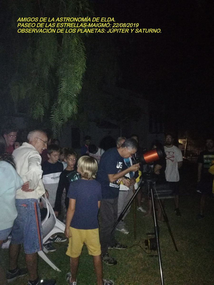 Fotografía de la actividad: Paseo bajo las estrellas 2019. Urbanización MAIGMÓ - TIBI. (4)