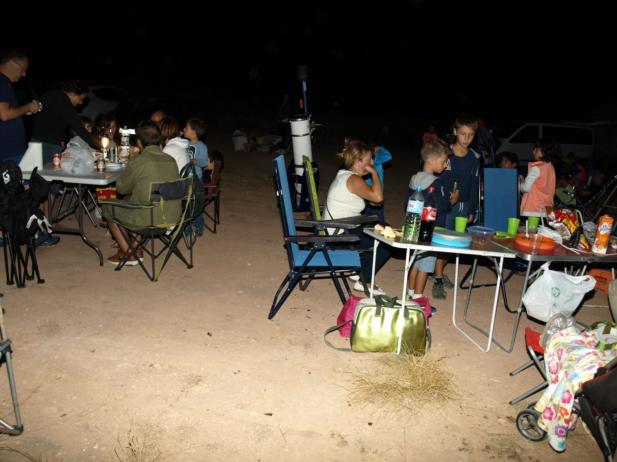 Fotografía de la actividad: Gran participación en la lluvia de estrellas 2017 en Las Cañadas