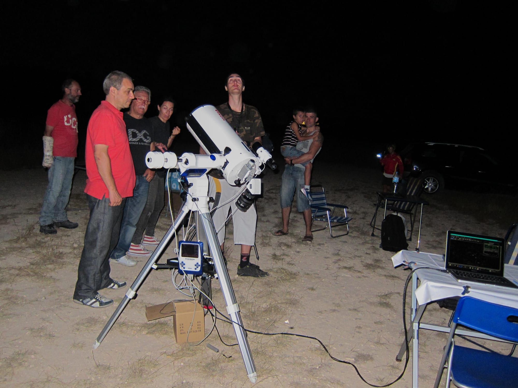Fotografía de la actividad: Observación y cena de verano en Las Cañadas de Elda