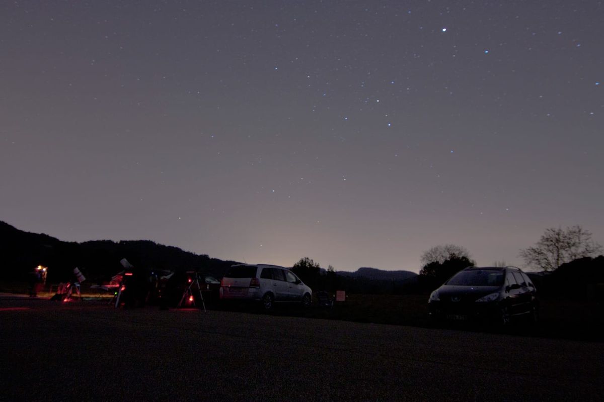 Fotografía de la actividad: Maratón Messier 2016 y temperaturas bajo cero